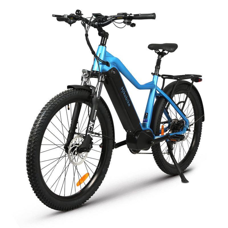 Hiko Ascent Electric Hybrid Bike 672Wh Battery Blue