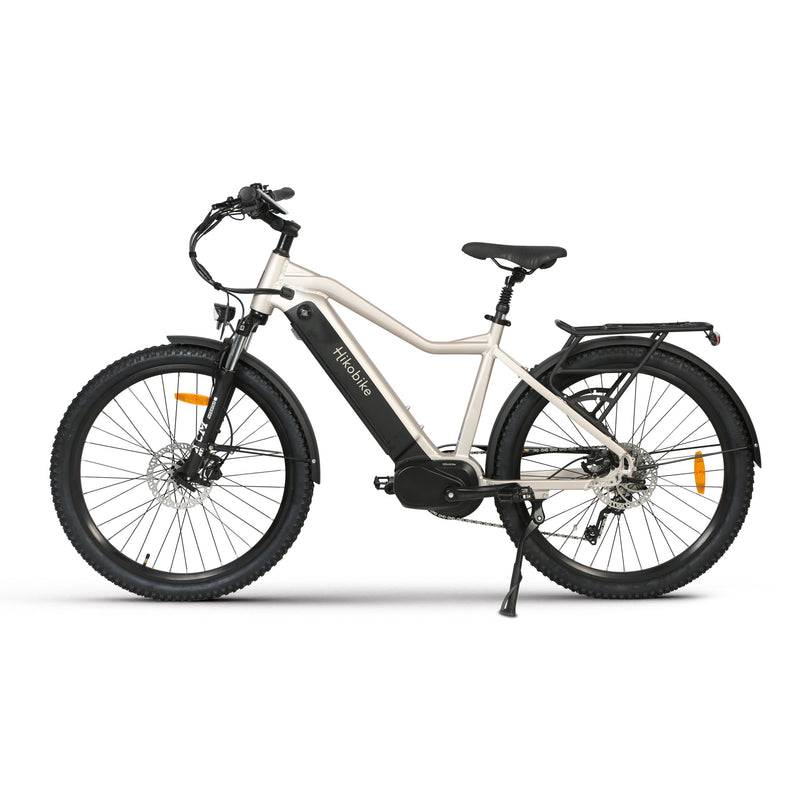 Hiko Ascent Electric Hybrid Bike 840Wh Battery Iridium Silver