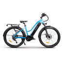 Hiko Rangler Electric Bike 672Wh Battery Blue