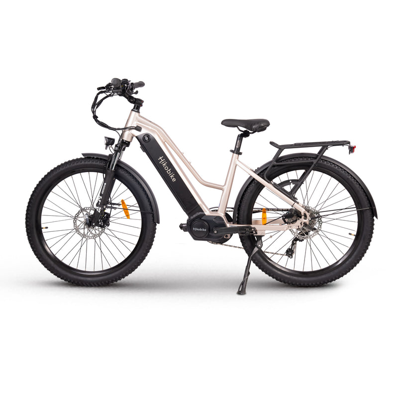 Hiko Rangler Electric Bike 672Wh Battery Silver