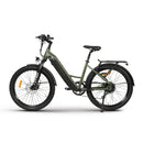 Hiko Scout Electric Hybrid Bike 672Wh Battery Olive