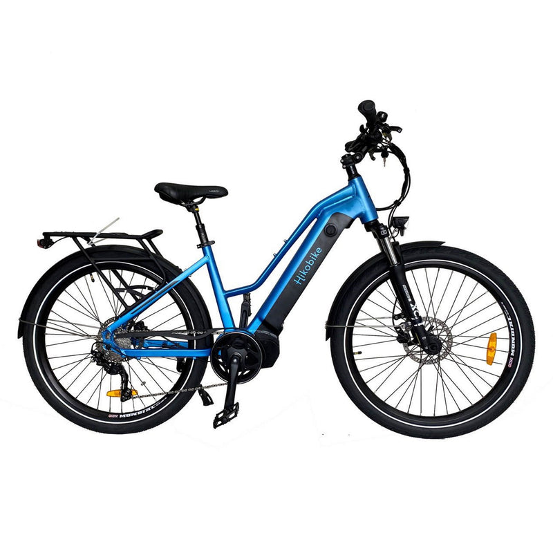Hiko Speedster Electric Bike 500Wh Battery Blue