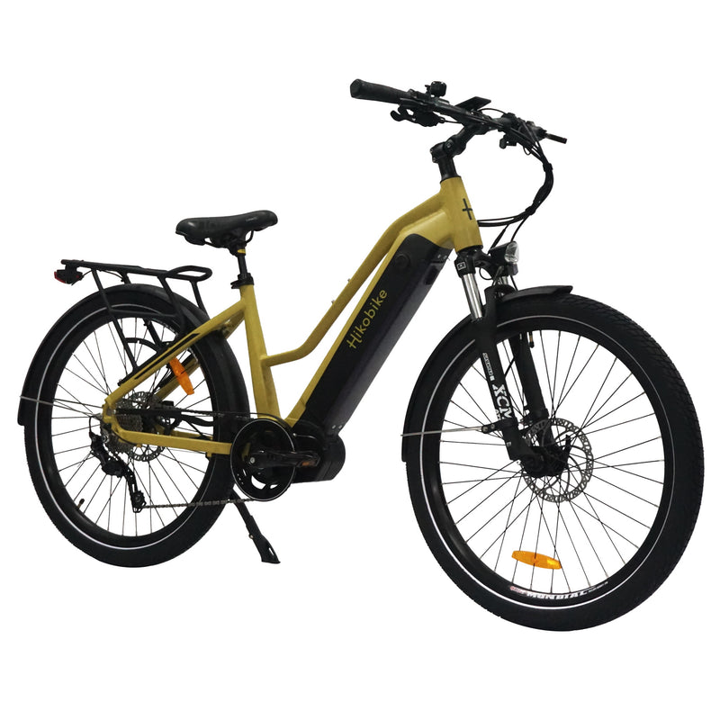 Hiko Speedster Electric Bike 500Wh Battery Sandy Yellow