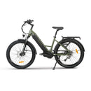 Hiko Vibe Electric Hybrid Bike 672Wh Battery Olive