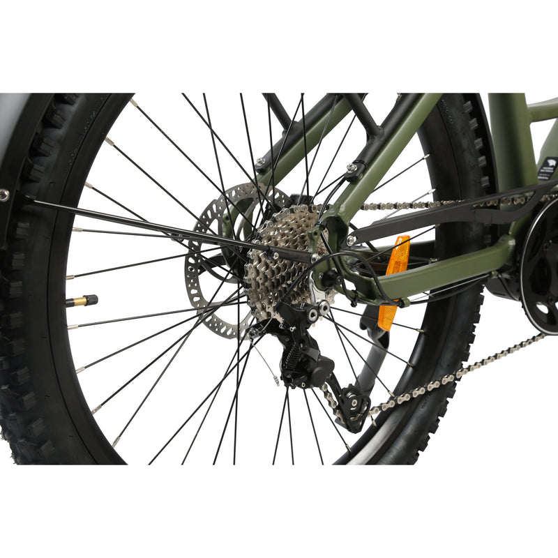 Hiko Vibe Electric Bike 672Wh Battery Silver