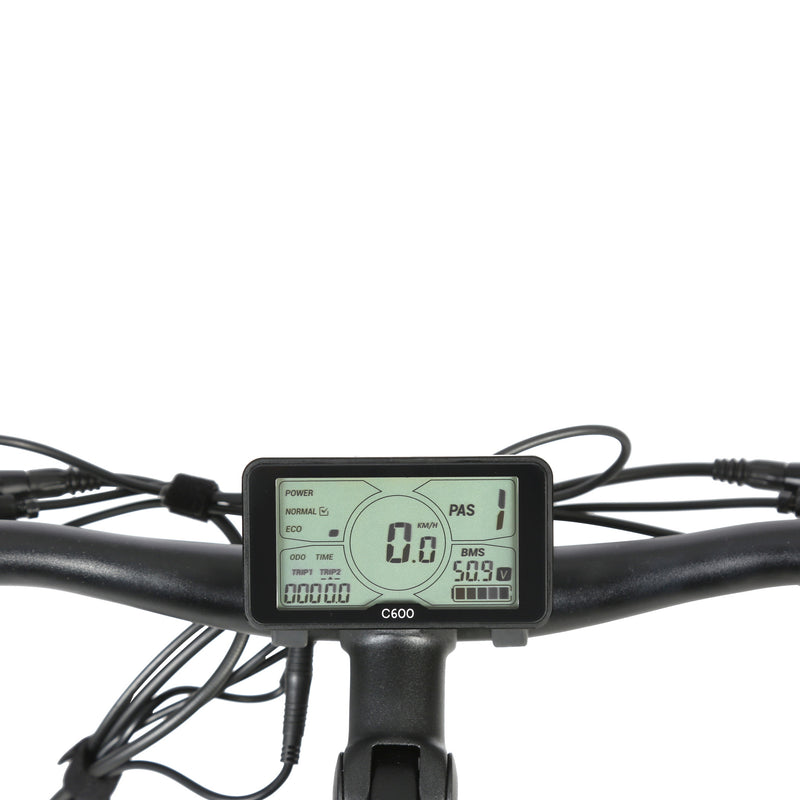 Hiko Vibe Electric Bike 672Wh Battery Silver