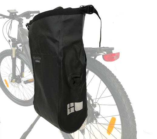 Hiko Waterproof Pannier Bag Black