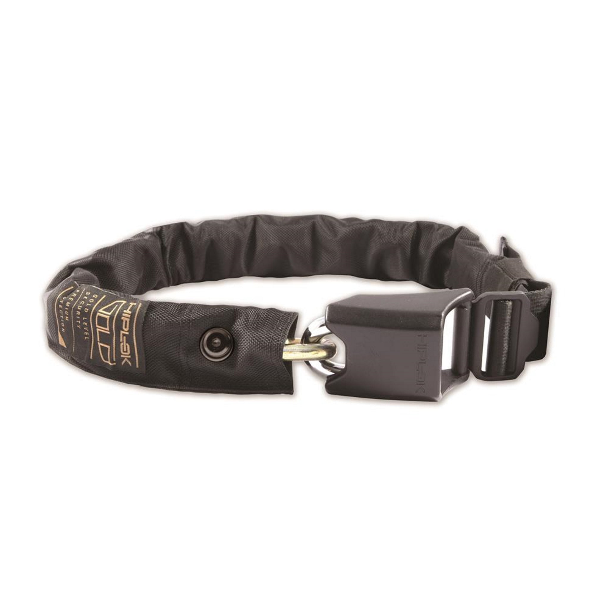 Hiplok Wearable Waist Lock 10mm Chain Gold Rated