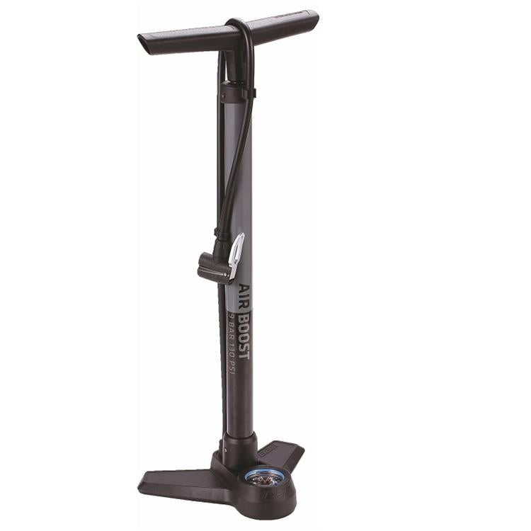 BBB AirBoost Floor Pump Steel Grey/Black