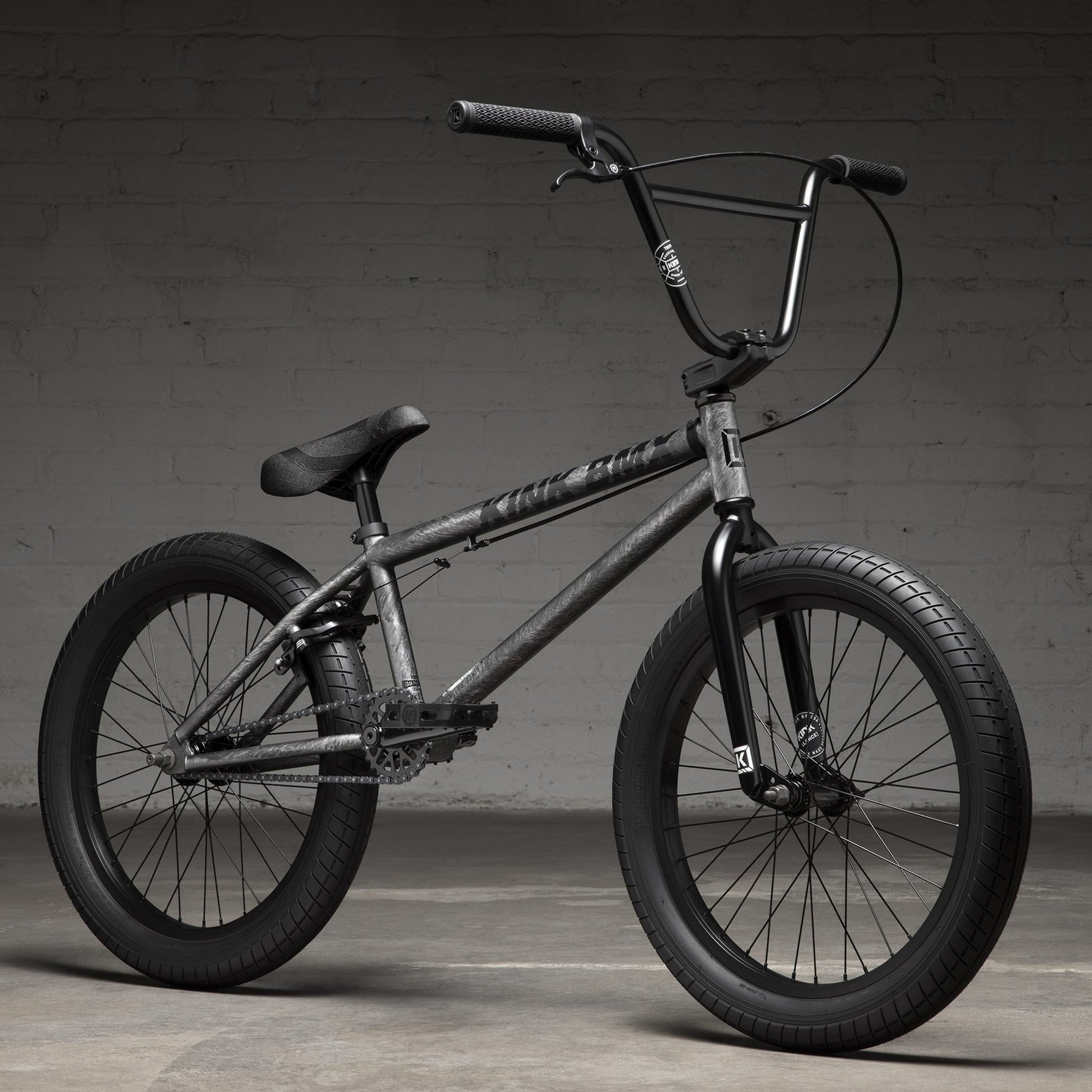 Kink Curb BMX Bike Matte Brushed Silver – 99bikes.co.nz
