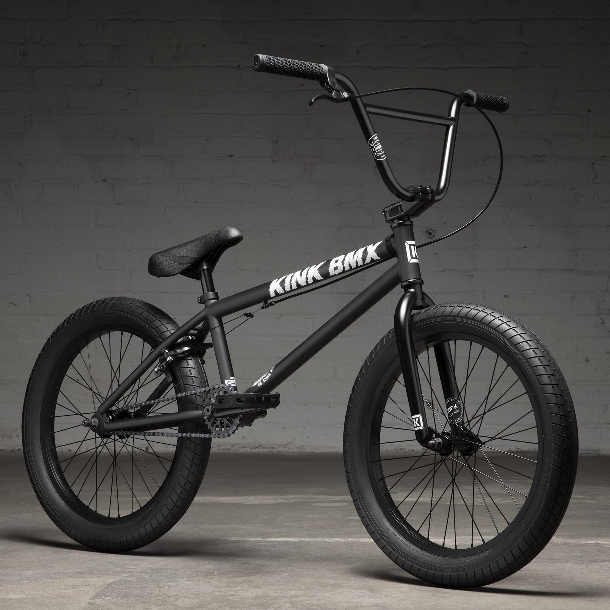 Kink Curb BMX Bike Matte Midnight Black
