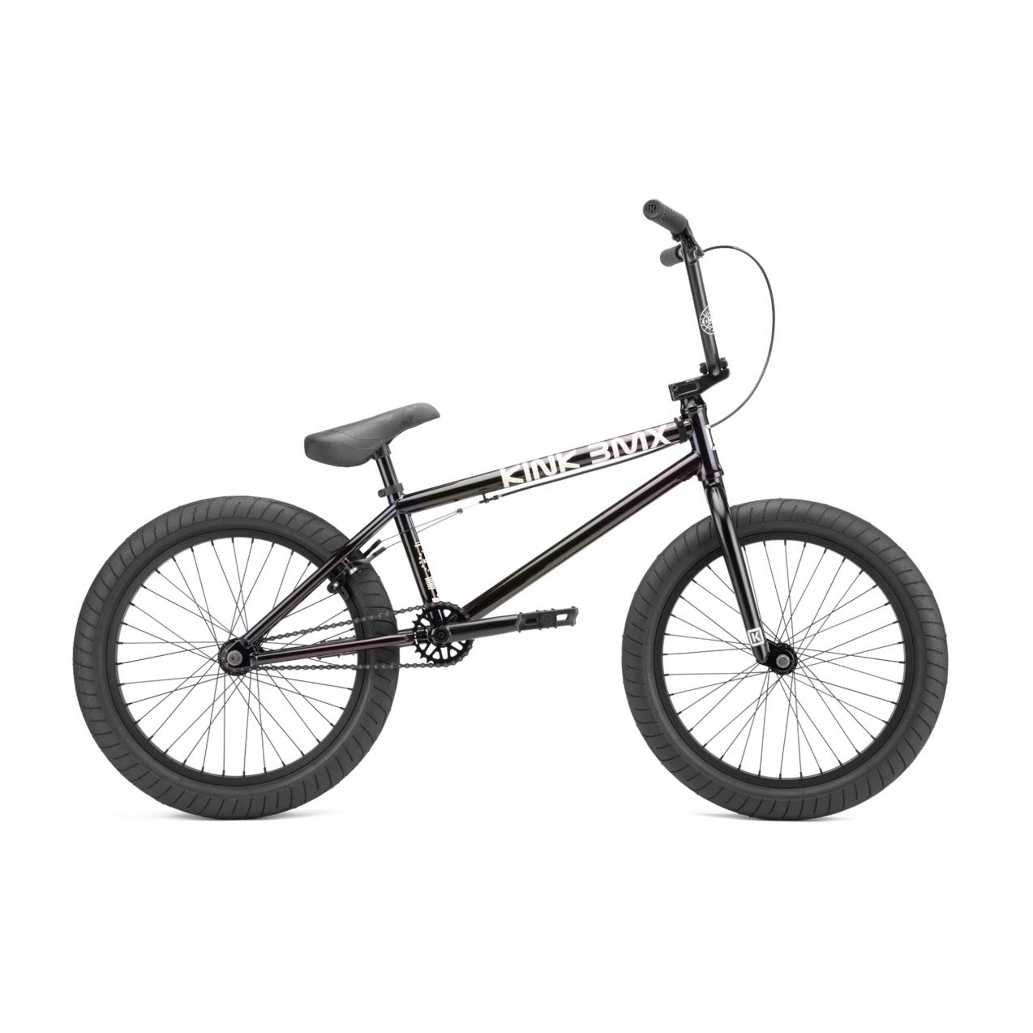 BMX kink launch 2022年購入 Kink Launch BMX Bike Gloss Iridescent Black – 99bikes.co.nz