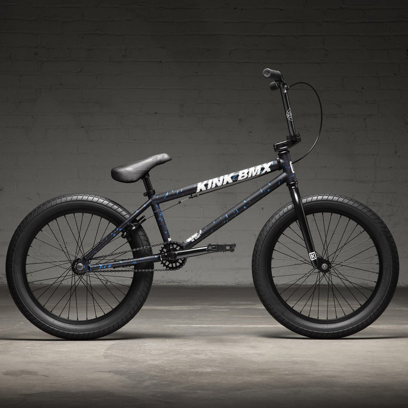 Kink Curb BMX Bike Matte Blood Blue