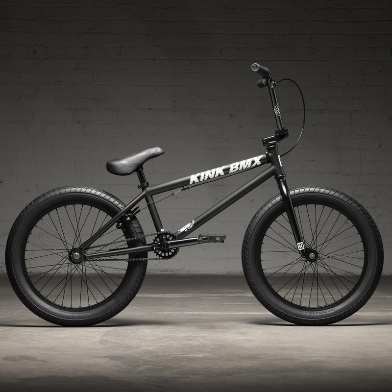 Kink Curb BMX Bike Matte Midnight Black