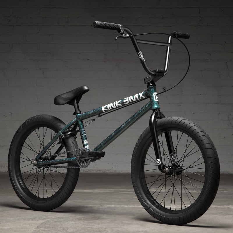 Kink Launch BMX Bike Gloss Galaxy Green