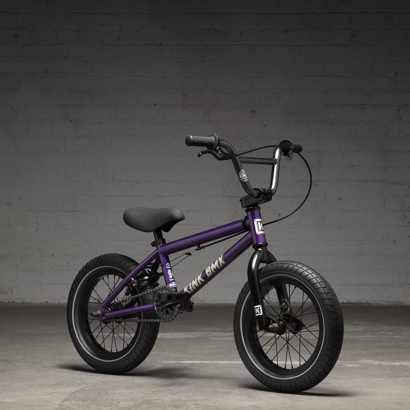 Kink Pump 14" Kids BMX Bike Gloss Digital Purple