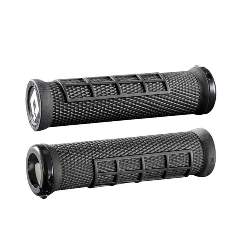 ODI Elite Flow Grips V2.1 Black with Black