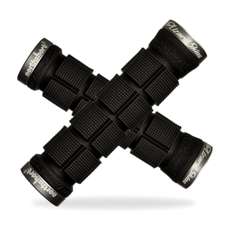 Lizard Skins Handlebar Grips Northshore Lock-On Black