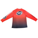 99 Bikes Team MTB Jersey Long Sleeve Red/Black