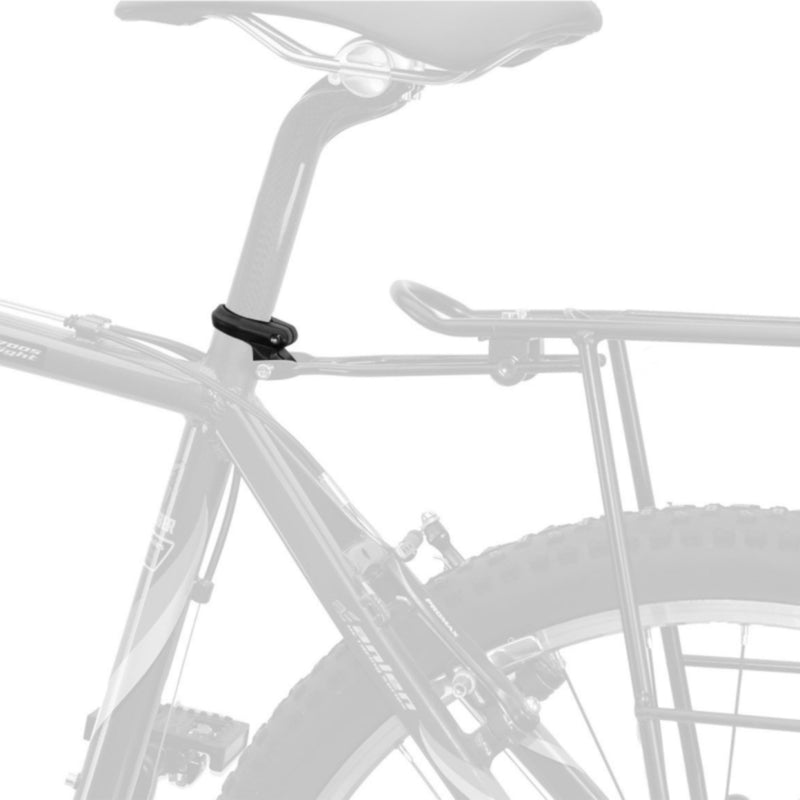 M-Wave Racky Seatpost Clamp 31.8mm with Carrier Mounts