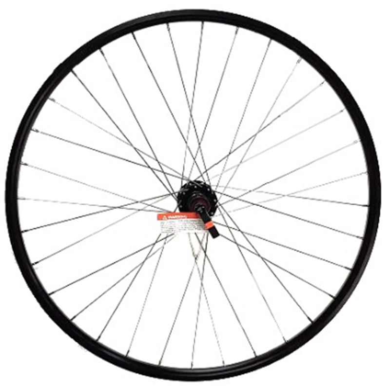 Merida Wheel 24" Rear Disc6/VBRK Screw On Nut Black