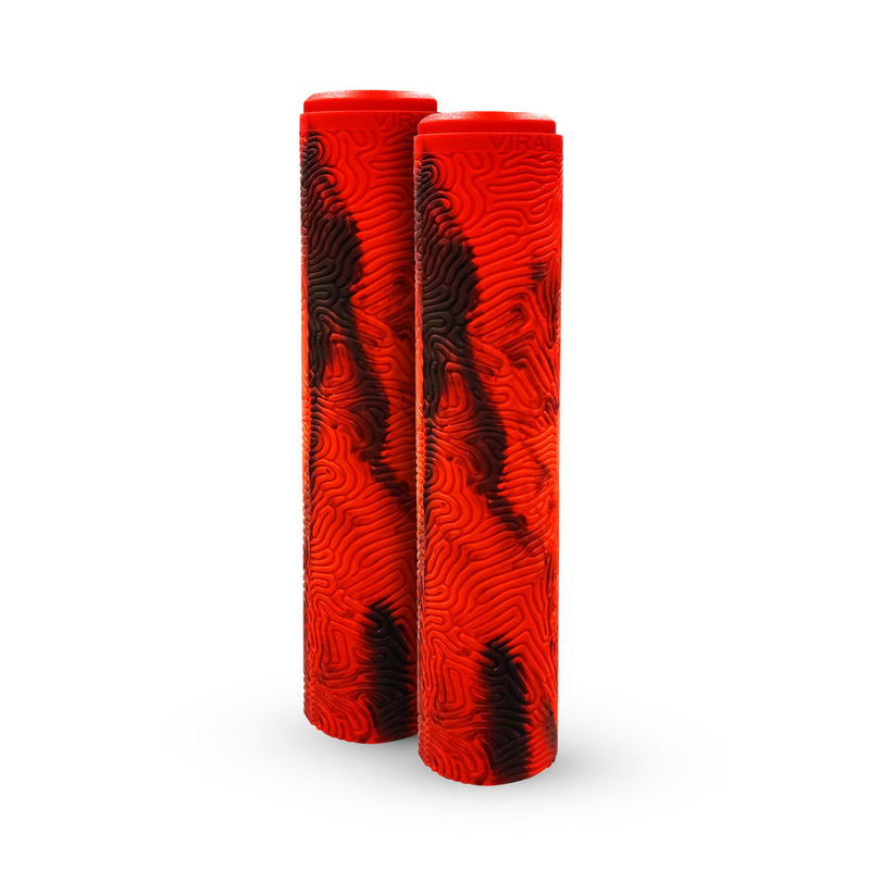 Madd MFX Viral Scooter Grips 180mm TPR Red/Black