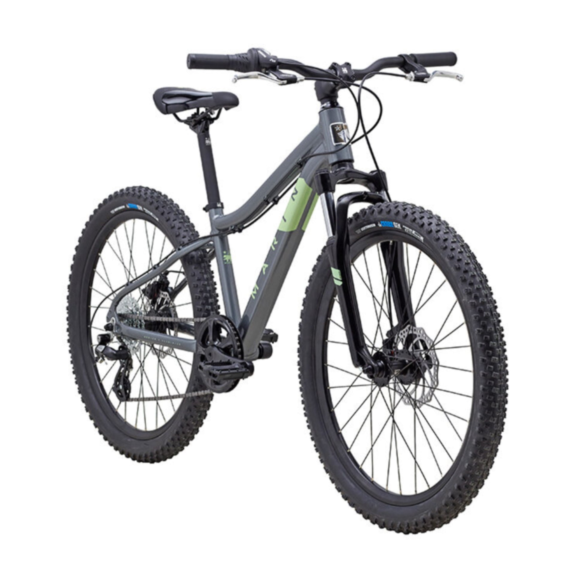 Marin Bayview Trail 24" Kids Mountain Bike Grey/Mint
