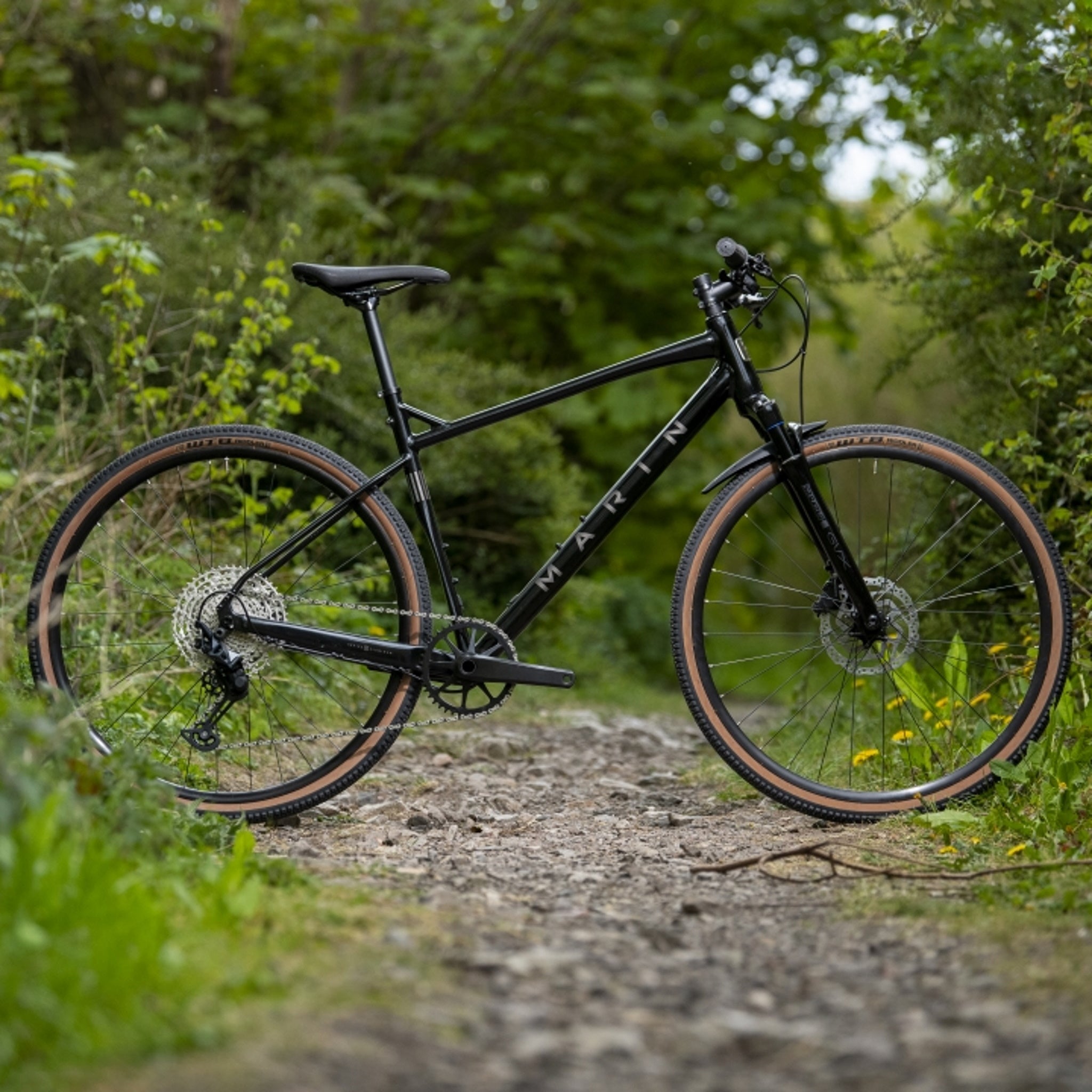 Marin DSX FS Flat Bar Gravel/Beyond Road Bike Black Grey