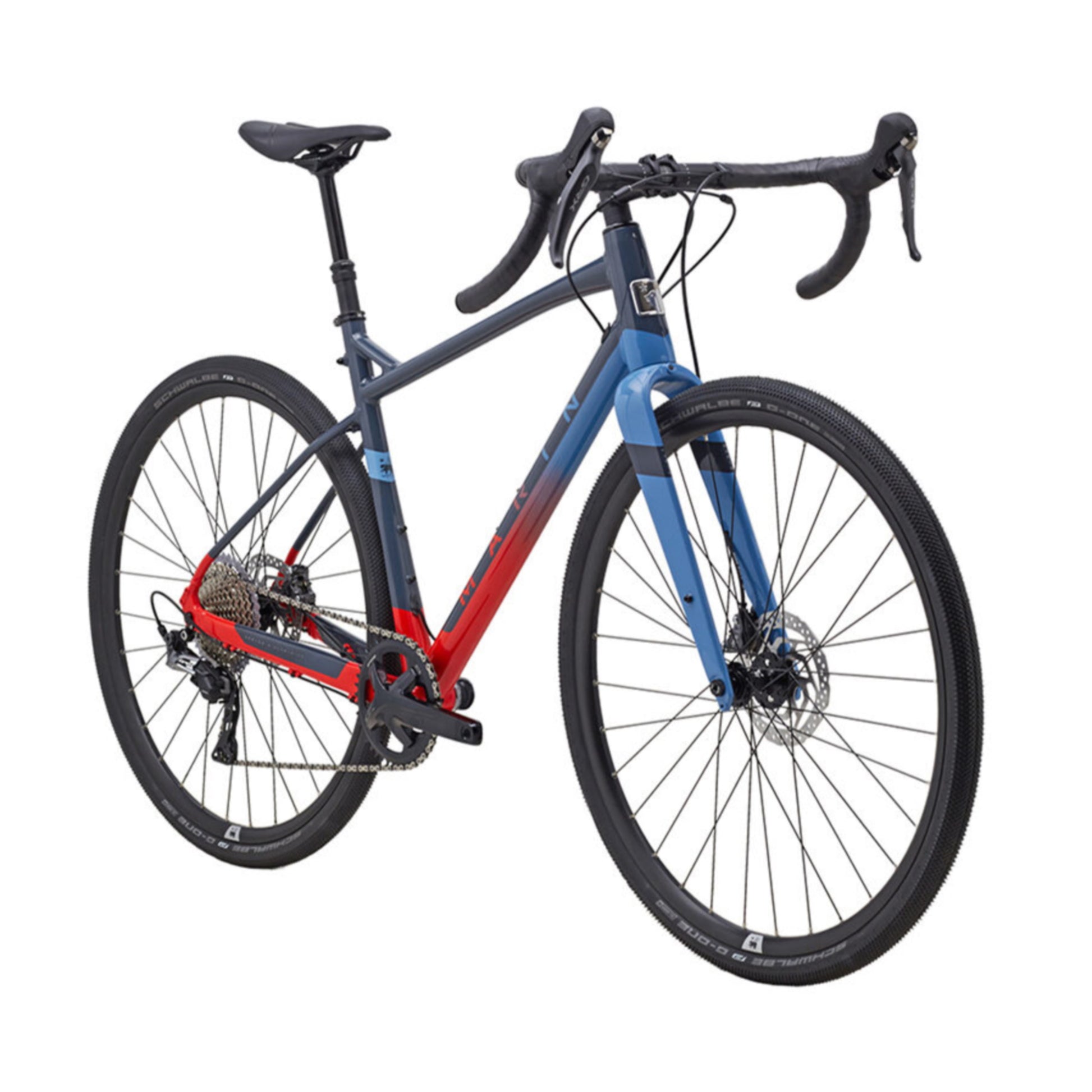 Marin Gestalt X11 Gravel Bike Grey/Red/Blue