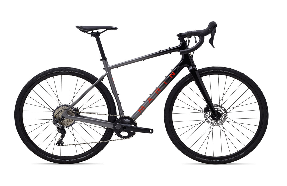 Marin Headlands 1 Gravel Bike Charcoal/Black/Orange