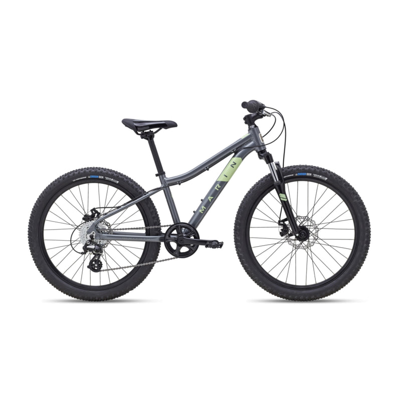 Marin Bayview Trail 24" Kids Mountain Bike Grey/Mint