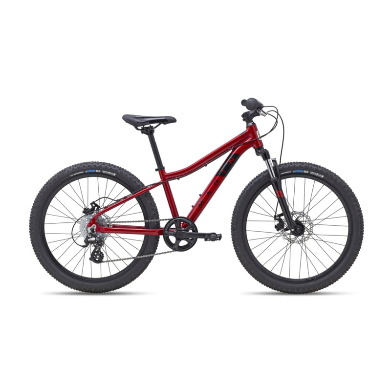 Marin Bayview Trail 24" Kids Mountain Bike Red/Black