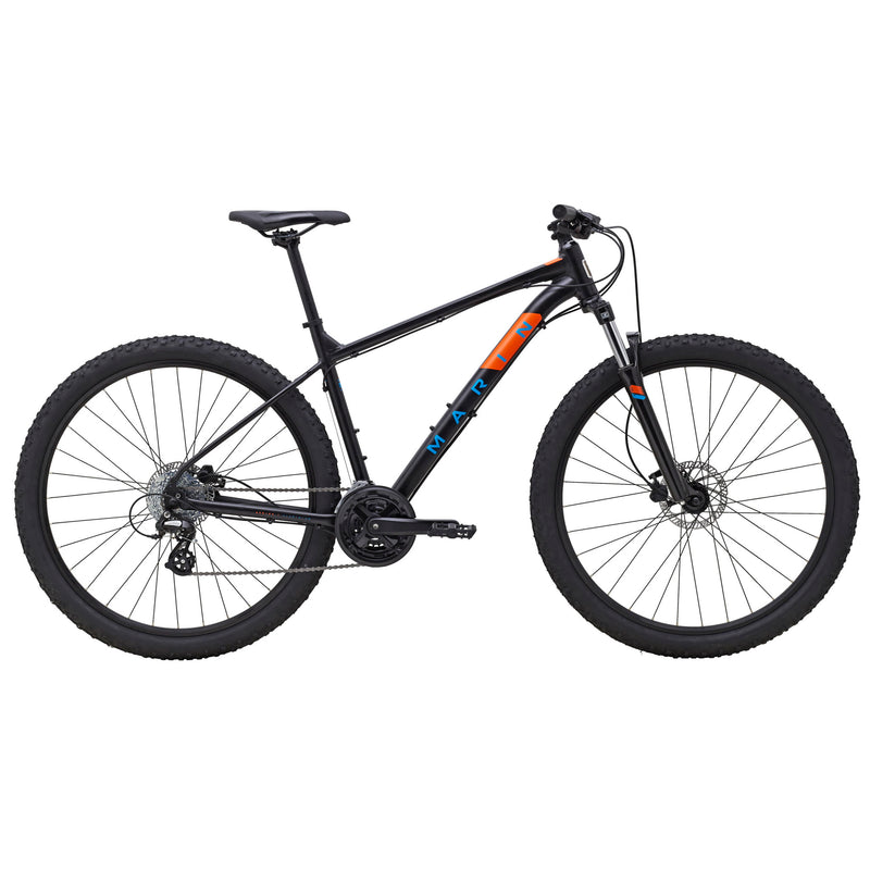 Marin Bolinas Ridge 2 SE Hardtail Mountain Bike Black/Orange/Blue