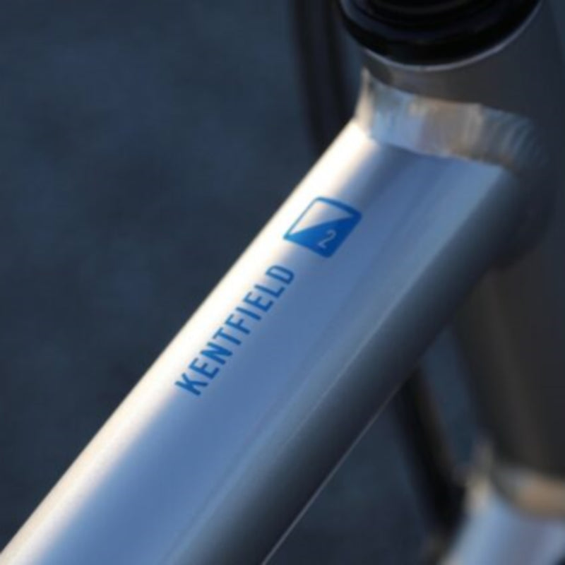 Marin Kentfield 2 Hybrid Bike Chrome/Blue