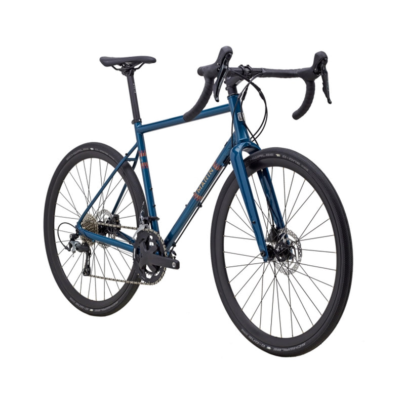 Marin Nicasio 2 Adventure Road Bike Satin Blue/Green/Orange