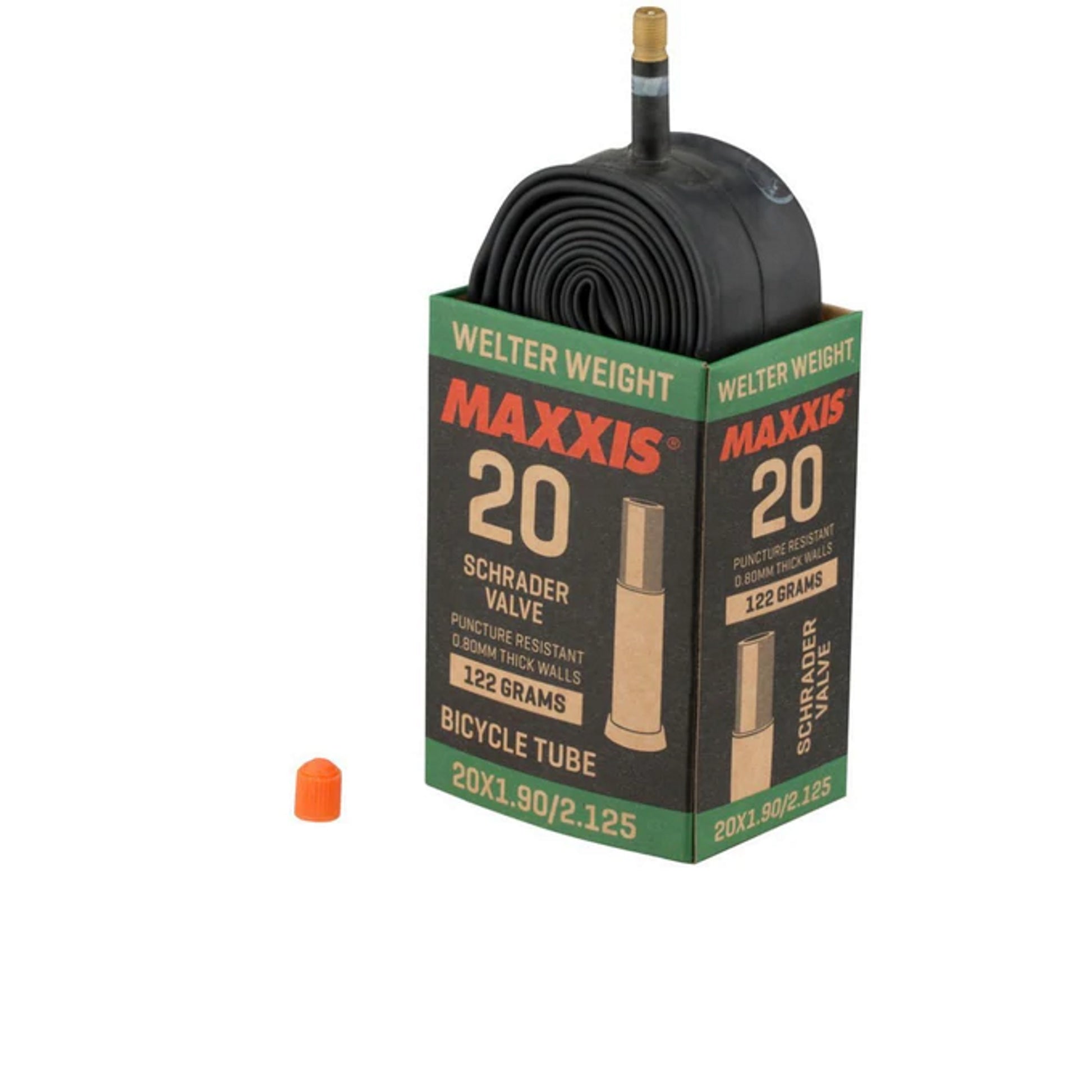 Maxxis Tube 20 x 1.5/2.5 SV 48mm Welterweight RVC, 0.8mm Thick