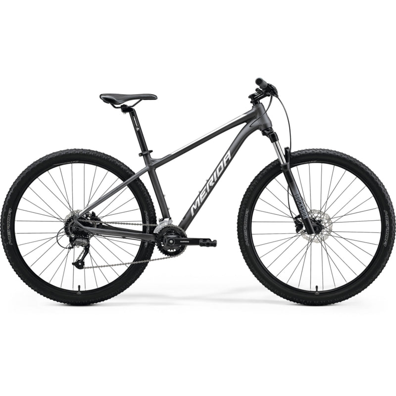 Merida Big Nine 60 2X Hardtail Mountain Bike Matt Dark Silver/Silver