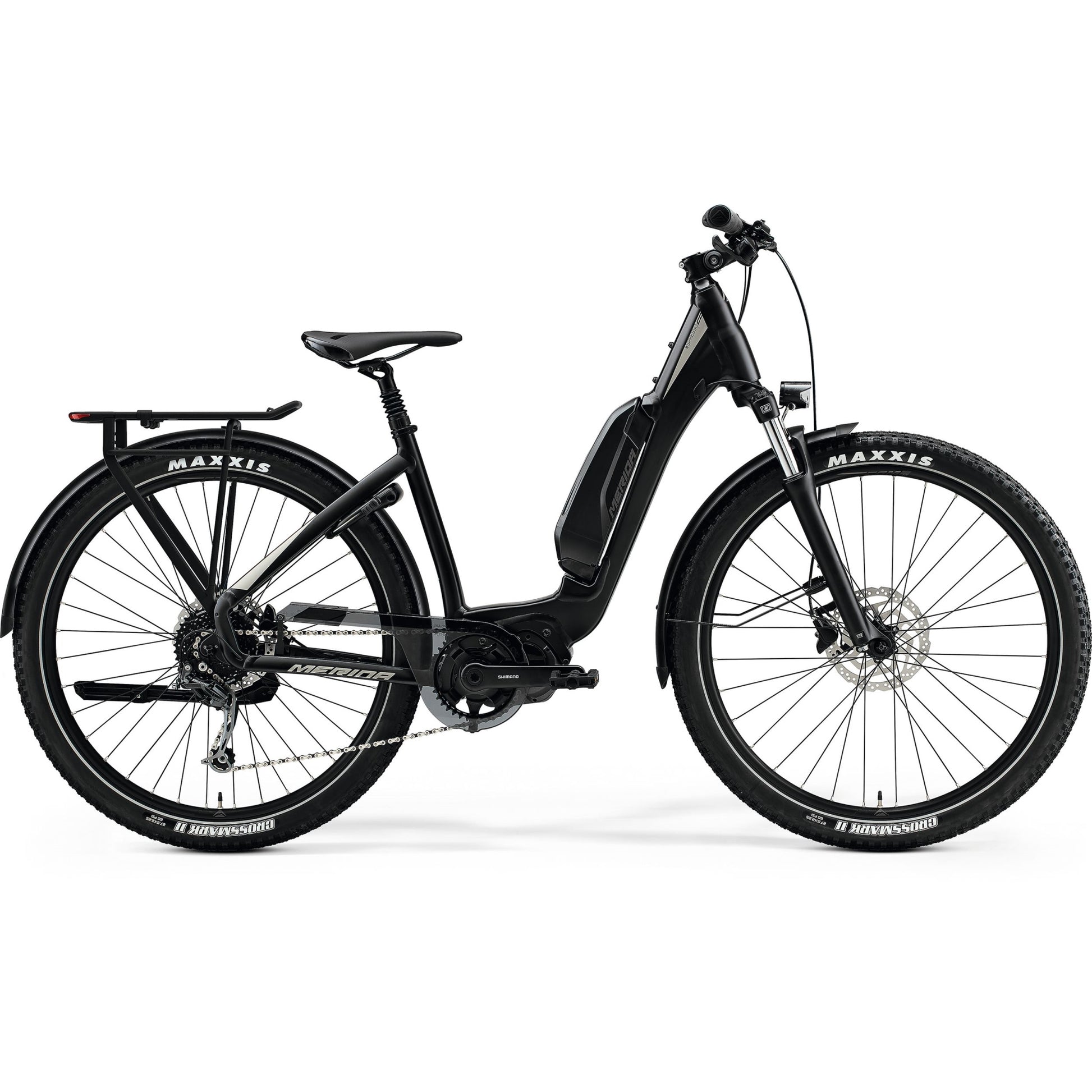 Merida Espresso CC 400 SE EQ Electric Bike 504wh Battery Silk Titan/Black