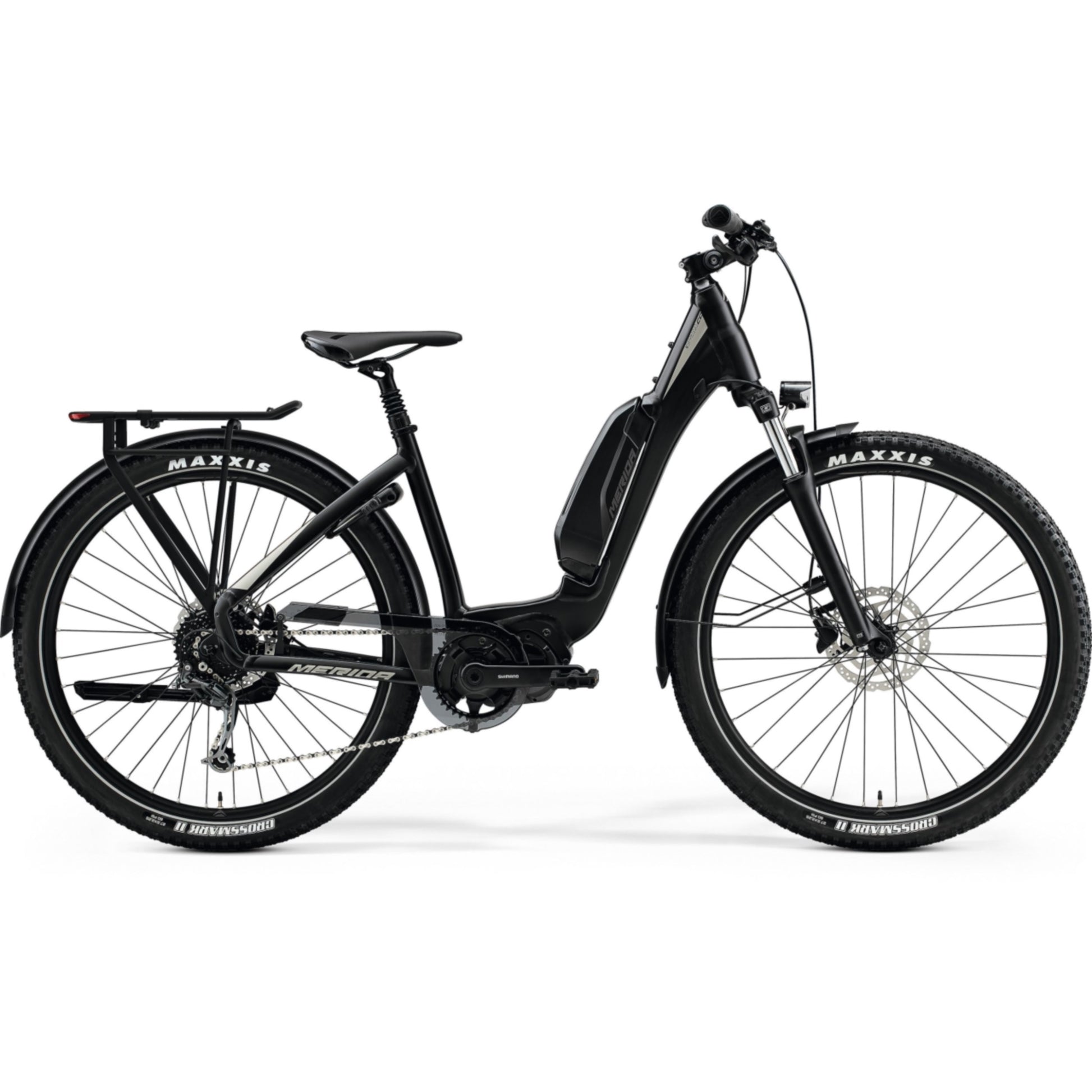 Merida Espresso CC 400SE EQ Electric Trekking Bike 504Wh Battery E6100 Motor Silk Black/Titan