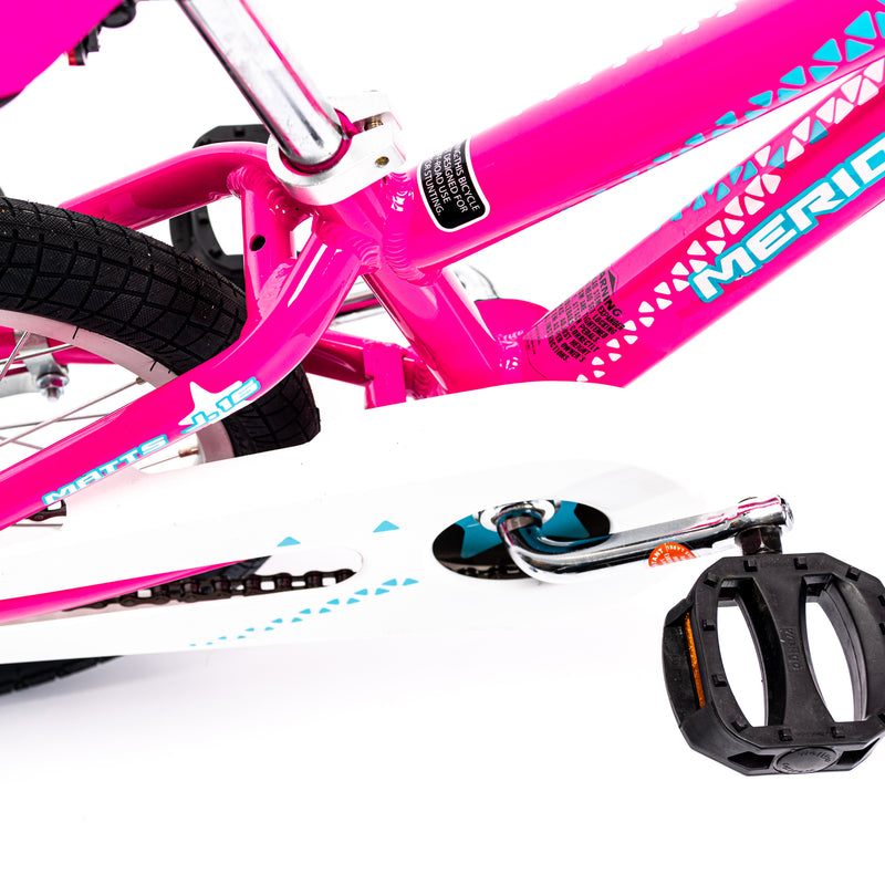 Merida Matts J16 16" Kids Bike Dark Pink/White
