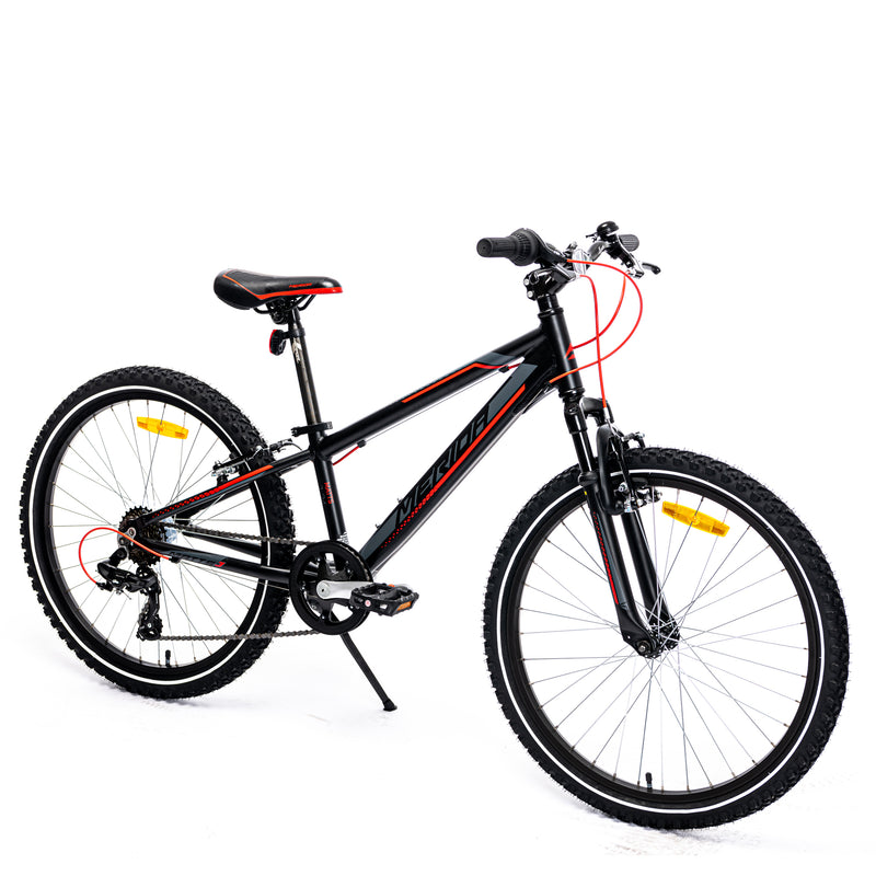 Merida Matts J24 Kids 24” Mountain Bike Black/Grey/Red