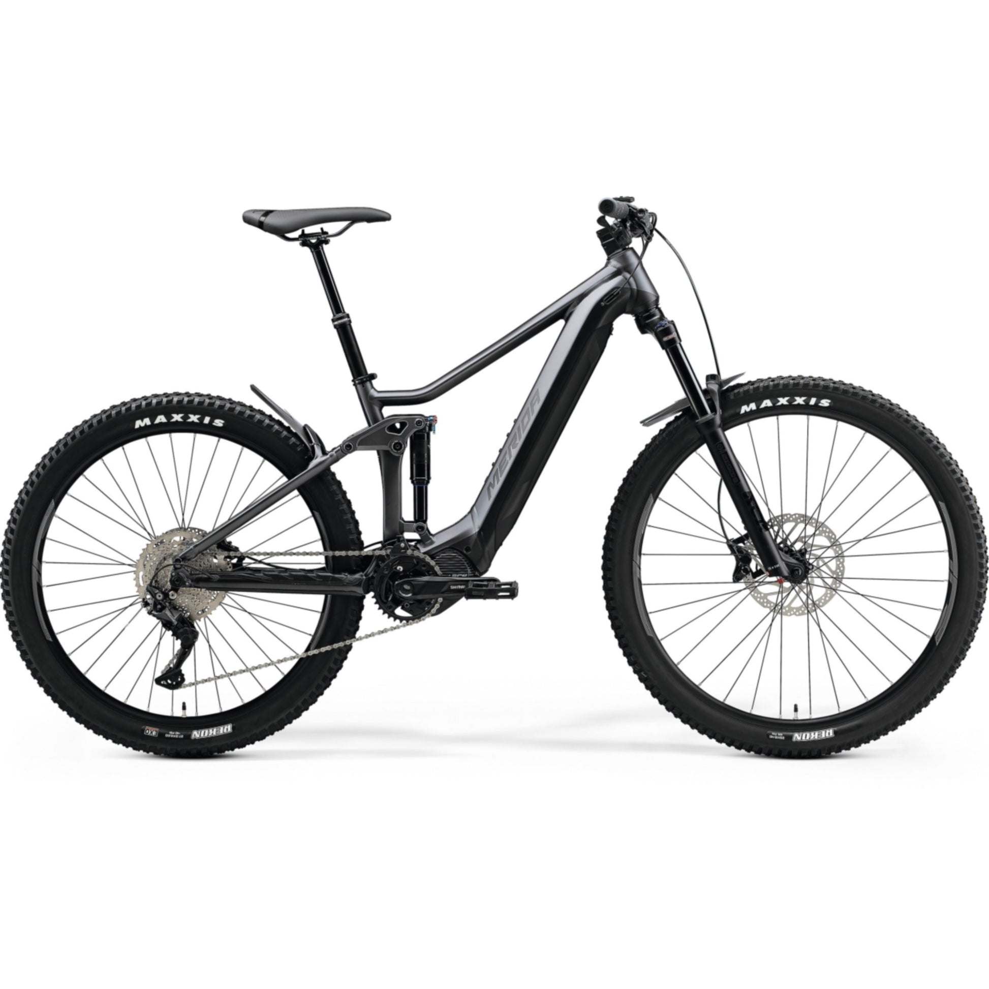 Merida eOne Forty 400 Enduro Electric Bike 630Wh Battery (SM/504Wh) Dark Silver/Black