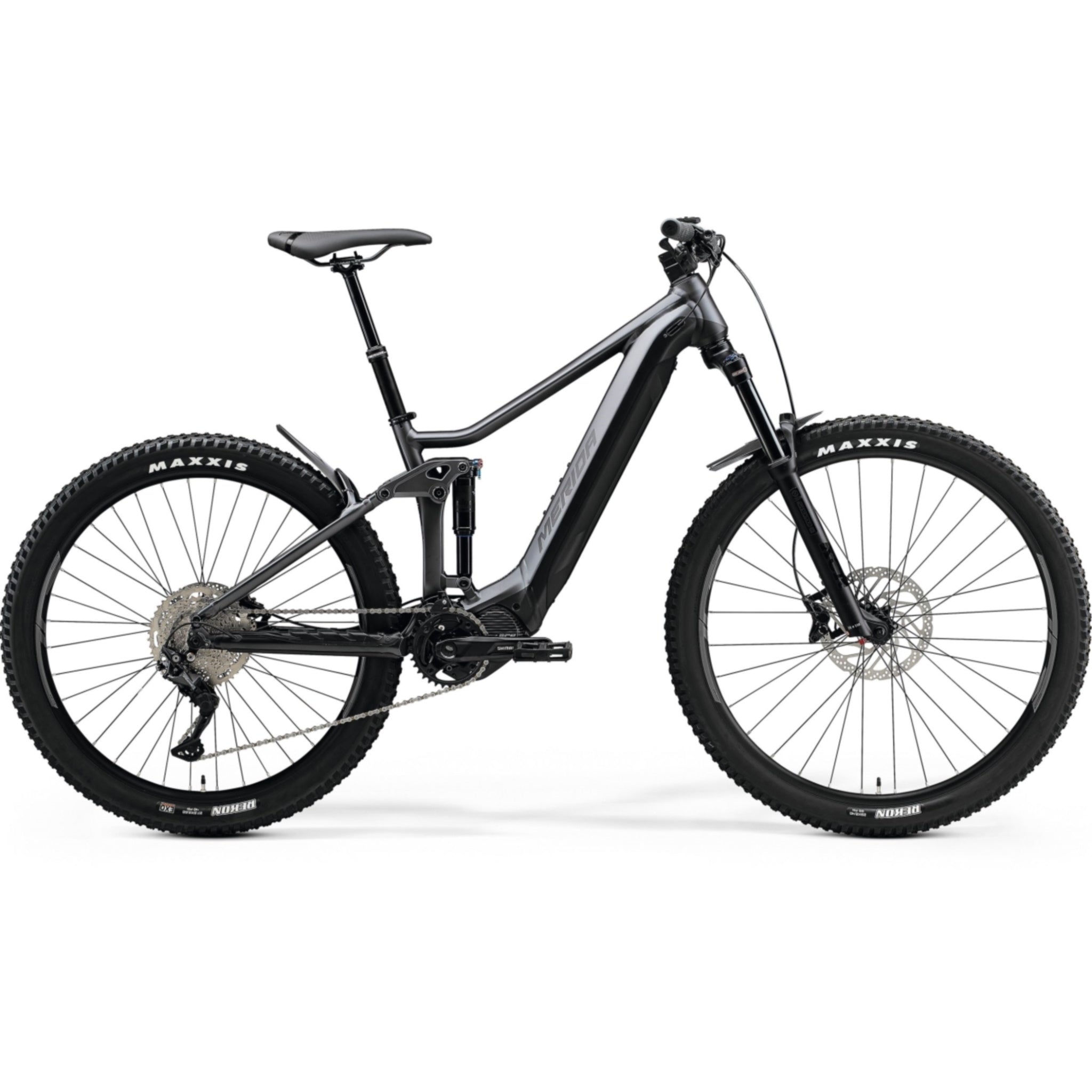 Merida eOne Forty 400 Enduro Electric Bike 630Wh Battery (SM/504Wh) Dark Silver/Black