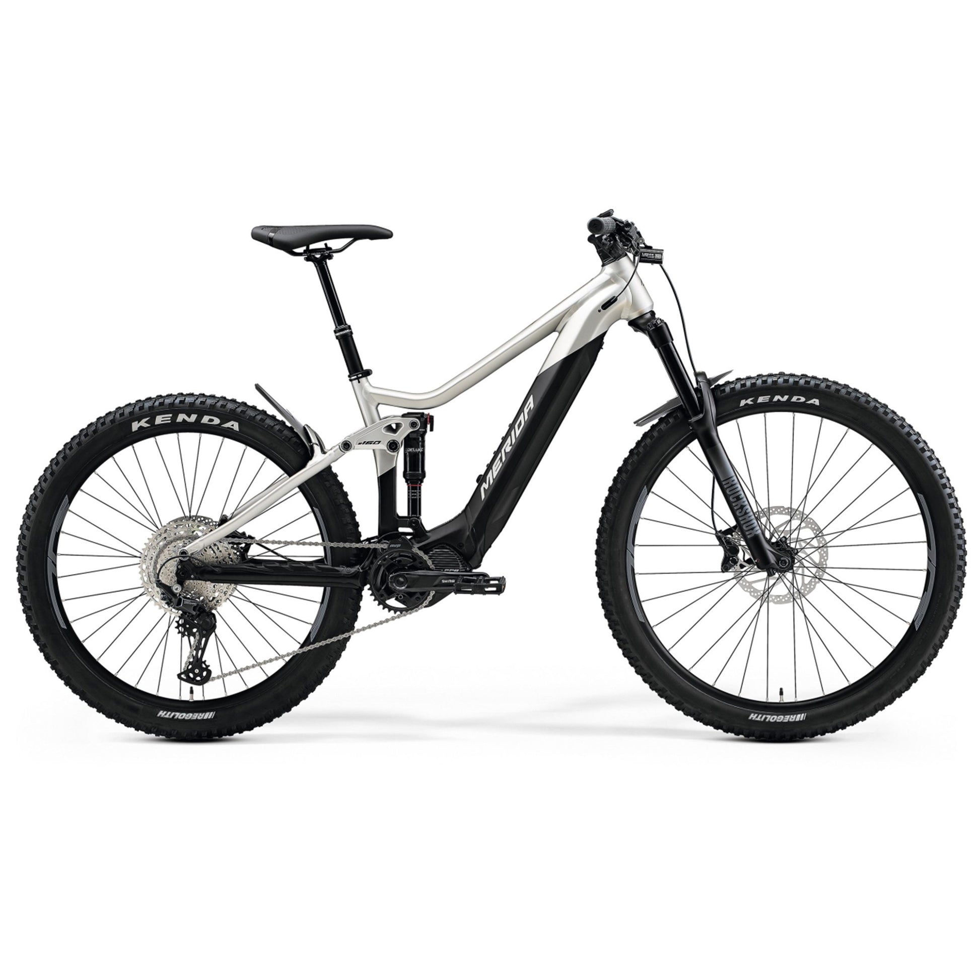 Merida eOne Sixty 500 Electric Enduro Bike 630wh Battery (XS/504wh) Matt Titan/Black