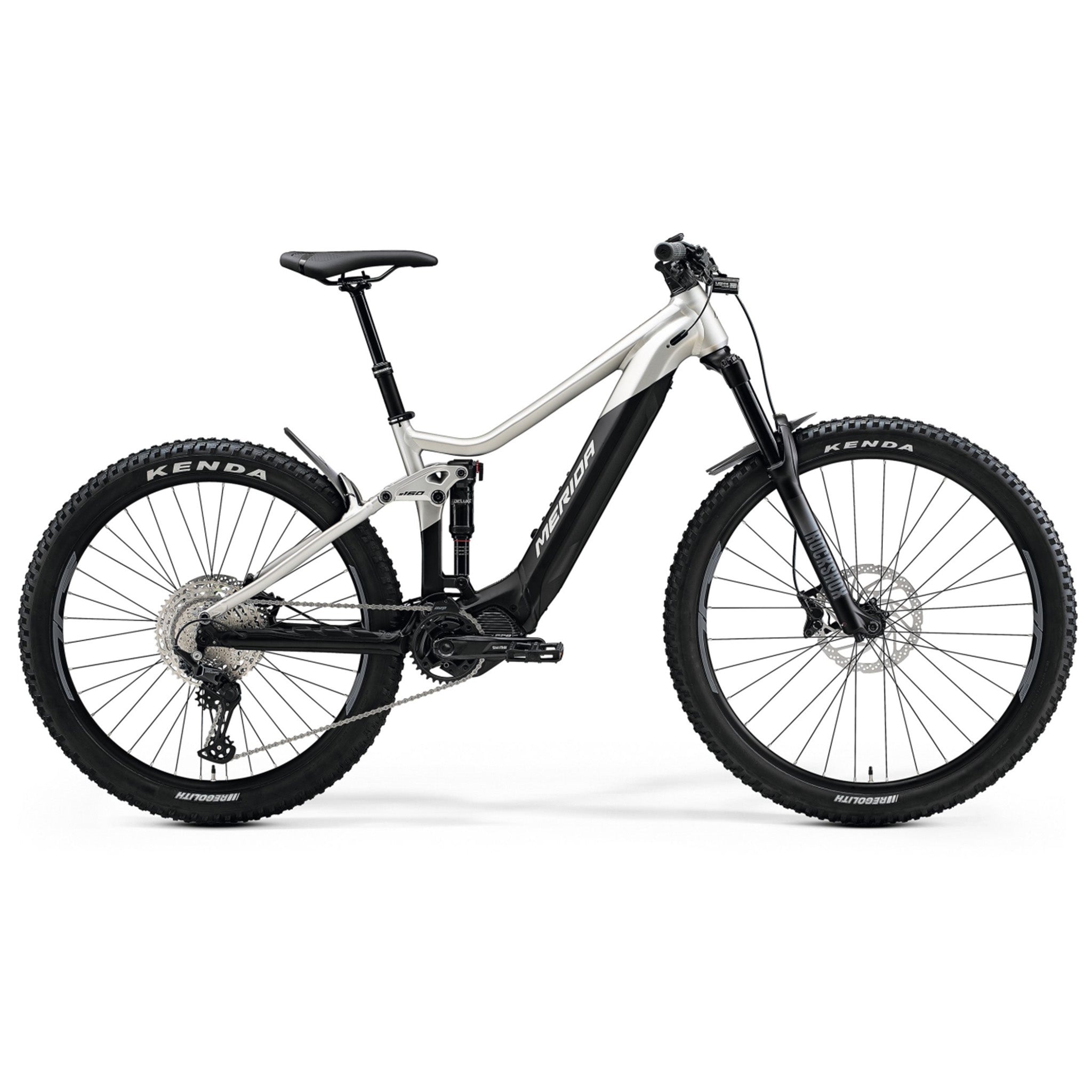 Merida eOne Sixty 500 Electric Enduro Bike 630wh Battery (XS/504wh) Matt Titan/Black
