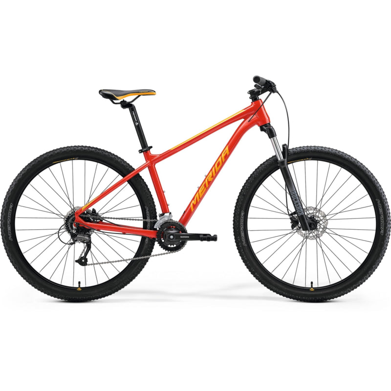 Merida Big Nine 60 2X Hardtail Mountain Bike Race Red/Orange