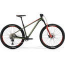 Merida Big Trail 600 Hardtail Mountain Bike Matt Fog Green/Red/Silver