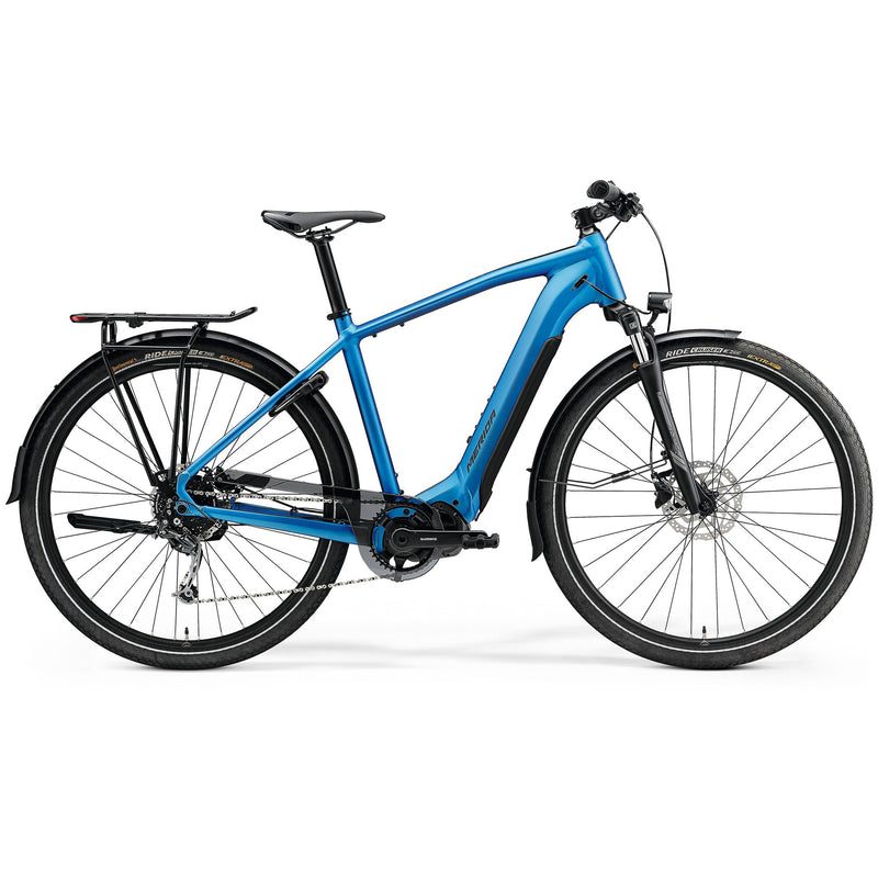 Merida Espresso 400 S EQ Low-Step Electric Bike 504Wh Battery Silk Blue/Black