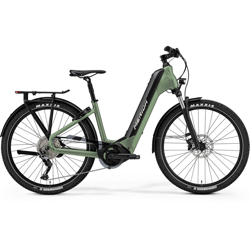 Merida Espresso CC 400 EQ Electric Hybrid Bike 630wh Battery Matt Green/Black