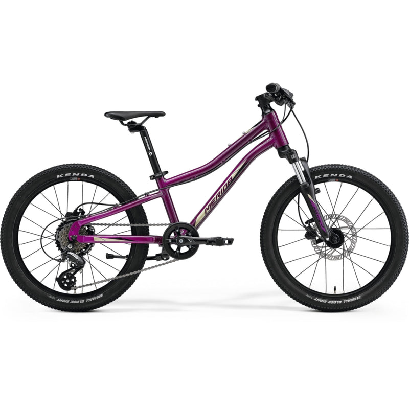 Merida Matts J20 20" Kids Mountain Bike Purple/Black